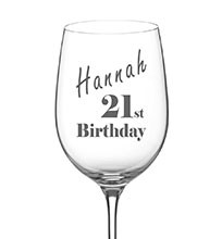 Personalised Wine Glasses