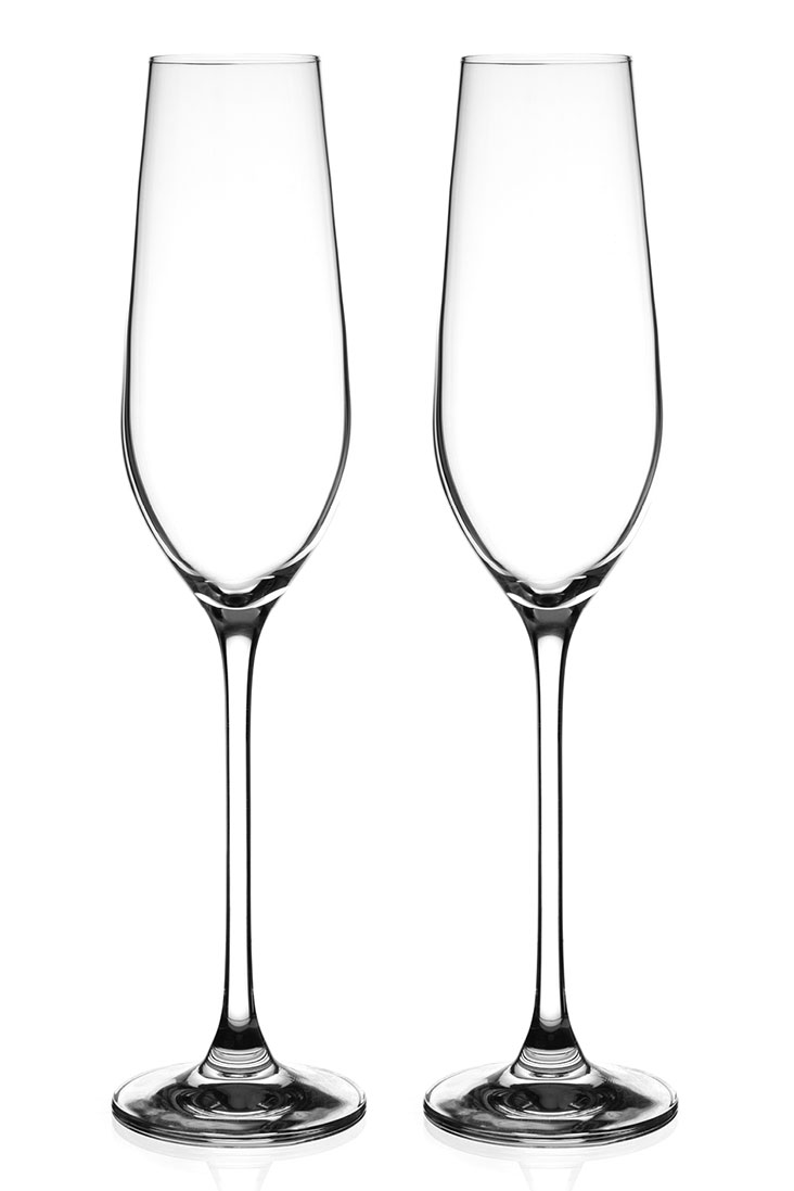 Auris Champagne Glasses | Gift Boxed Pair