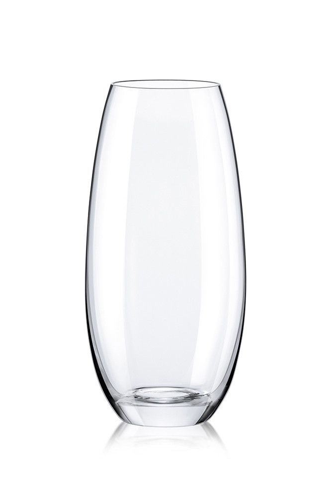 25cm Sophia Barrel Glass Flower Vase | Gift Boxed