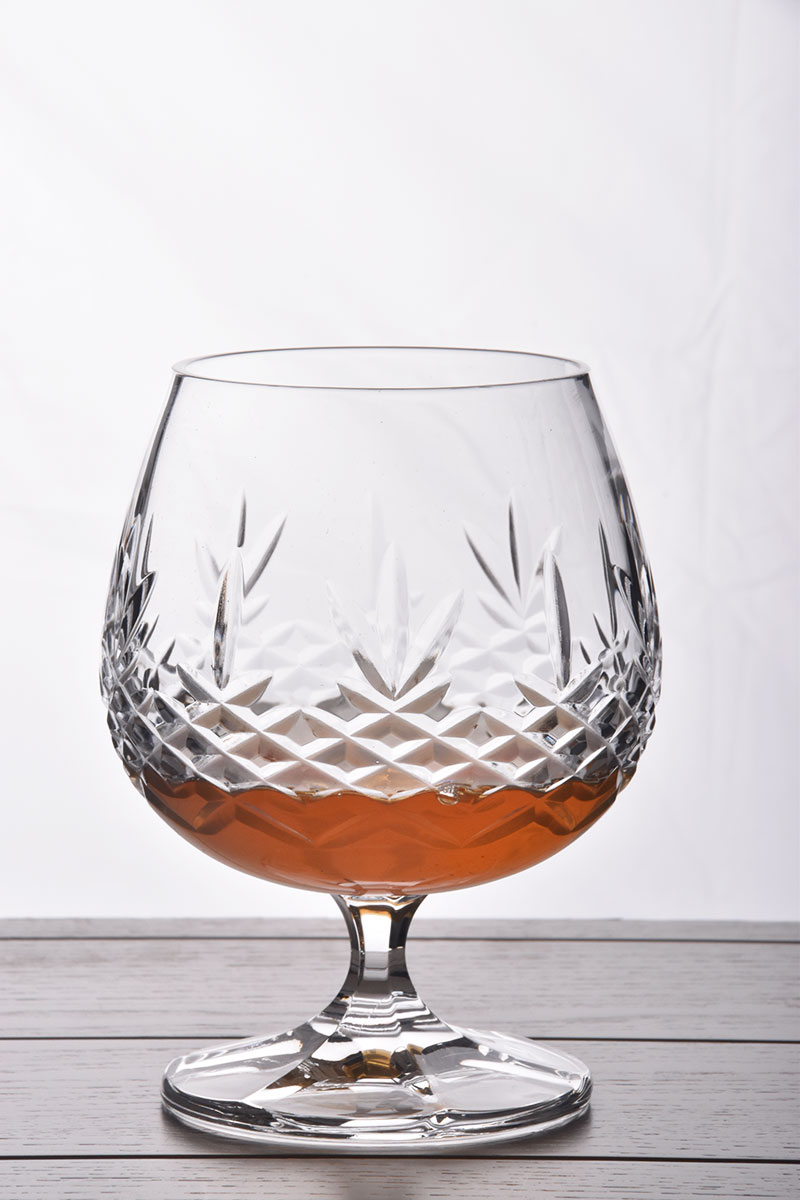 Buckingham Crystal Brandy Glass Gift | Satin Boxed