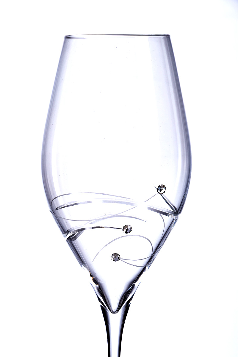 Diamante Prosecco Glass Gift | Boxed