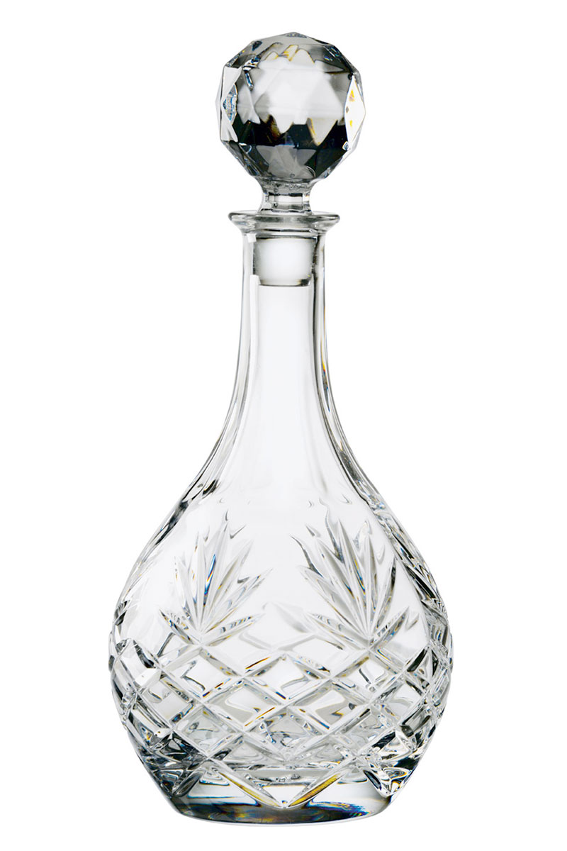 Galleon 24% Lead Crystal Wine Decanter