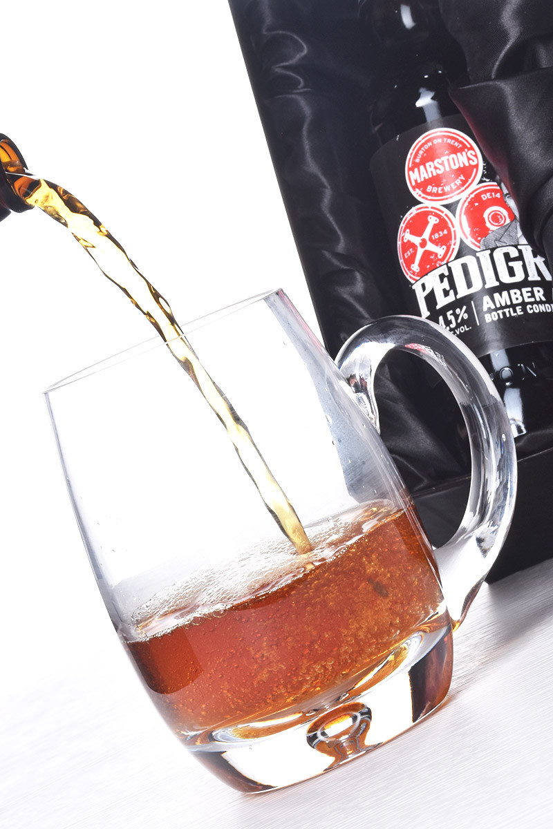 Real Ale Pint Tankard & Bottle Gift Set