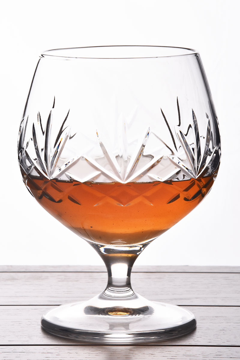 Siena 24% Lead Crystal Brandy Glass Gift | Satin Boxed